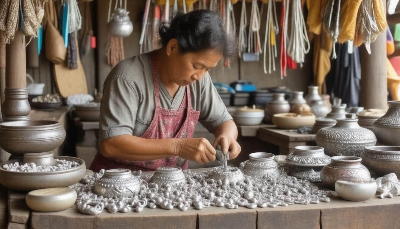 Menelusuri Keindahan Pembuatan Kerajinan Perak di Bali: Seni yang Memukau dan Unik