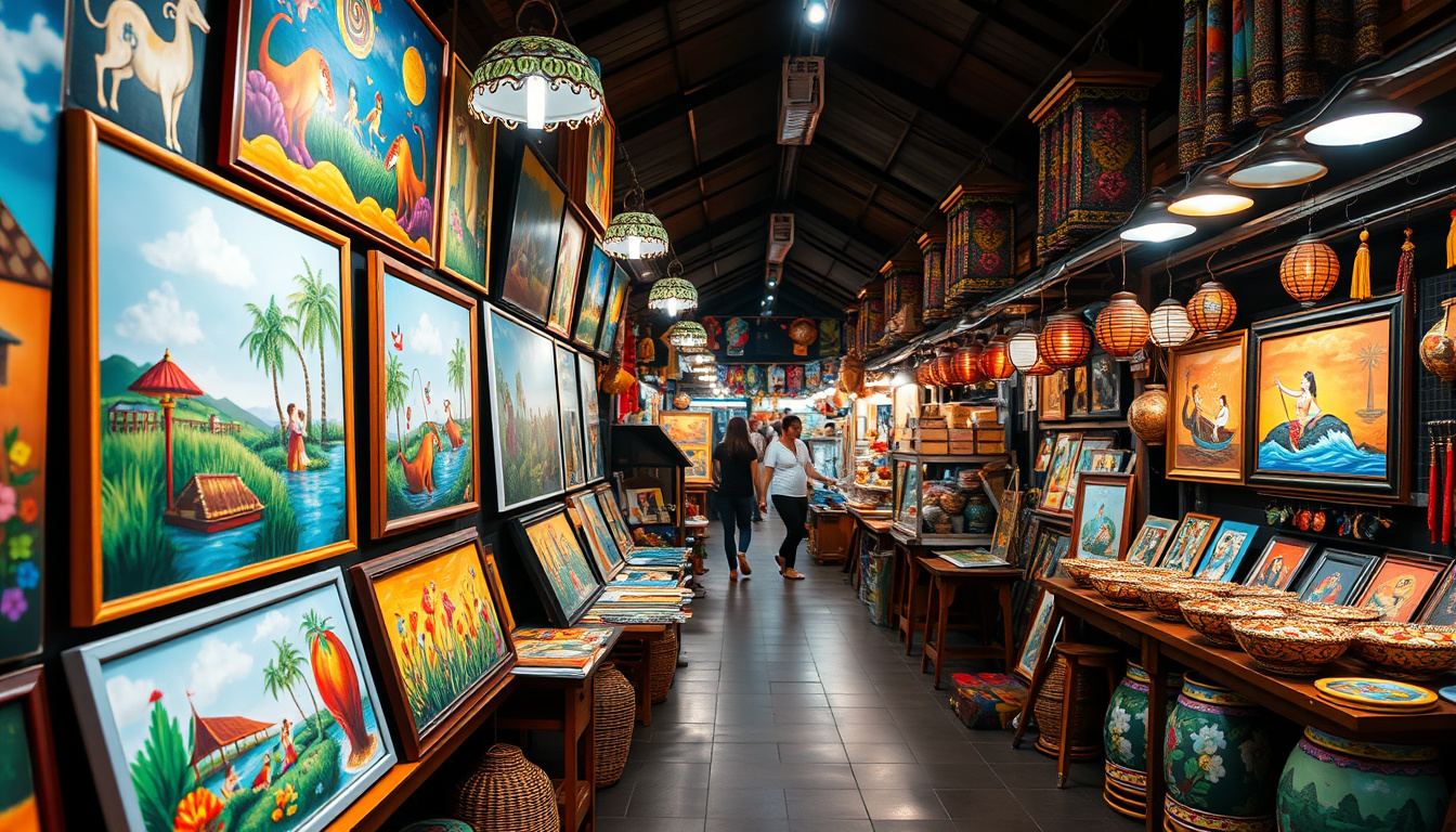 Bali Art Markets: Tempat Terbaik Memburu Karya Seni Unik