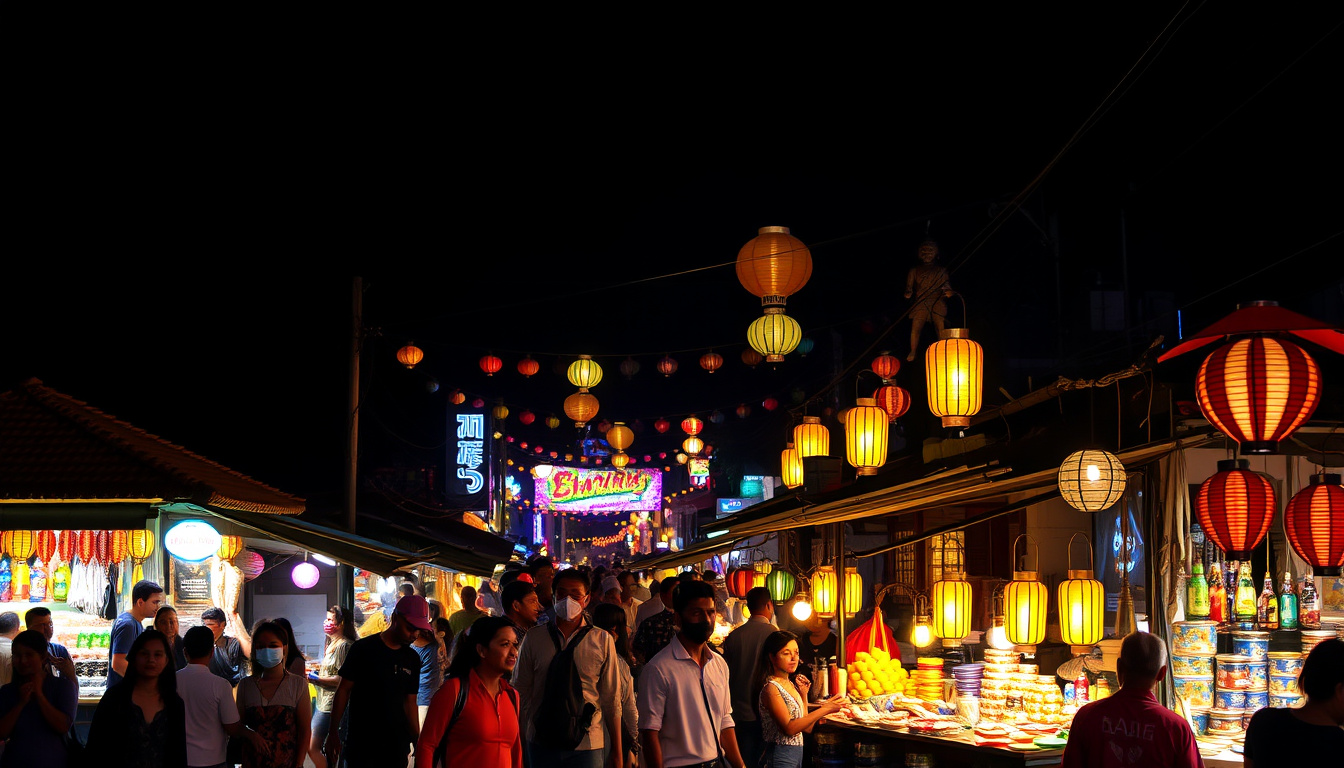 Bali Night Markets: Surga Kuliner dan Belanja Malam Autentik