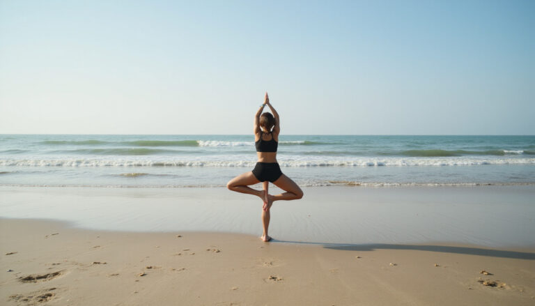 yoga pantai untuk Pemula: Gerakan Mudah, Manfaat Mengejutkan