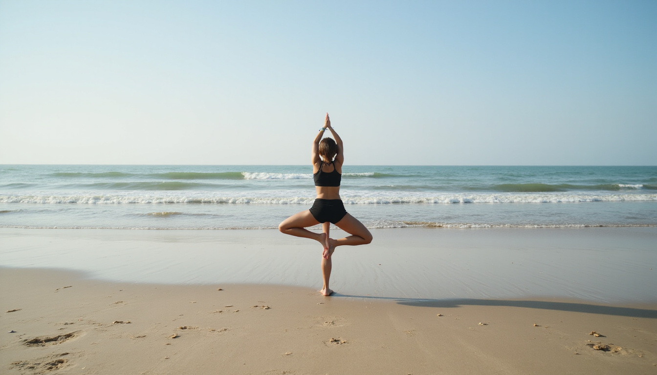 yoga pantai untuk Pemula: Gerakan Mudah, Manfaat Mengejutkan